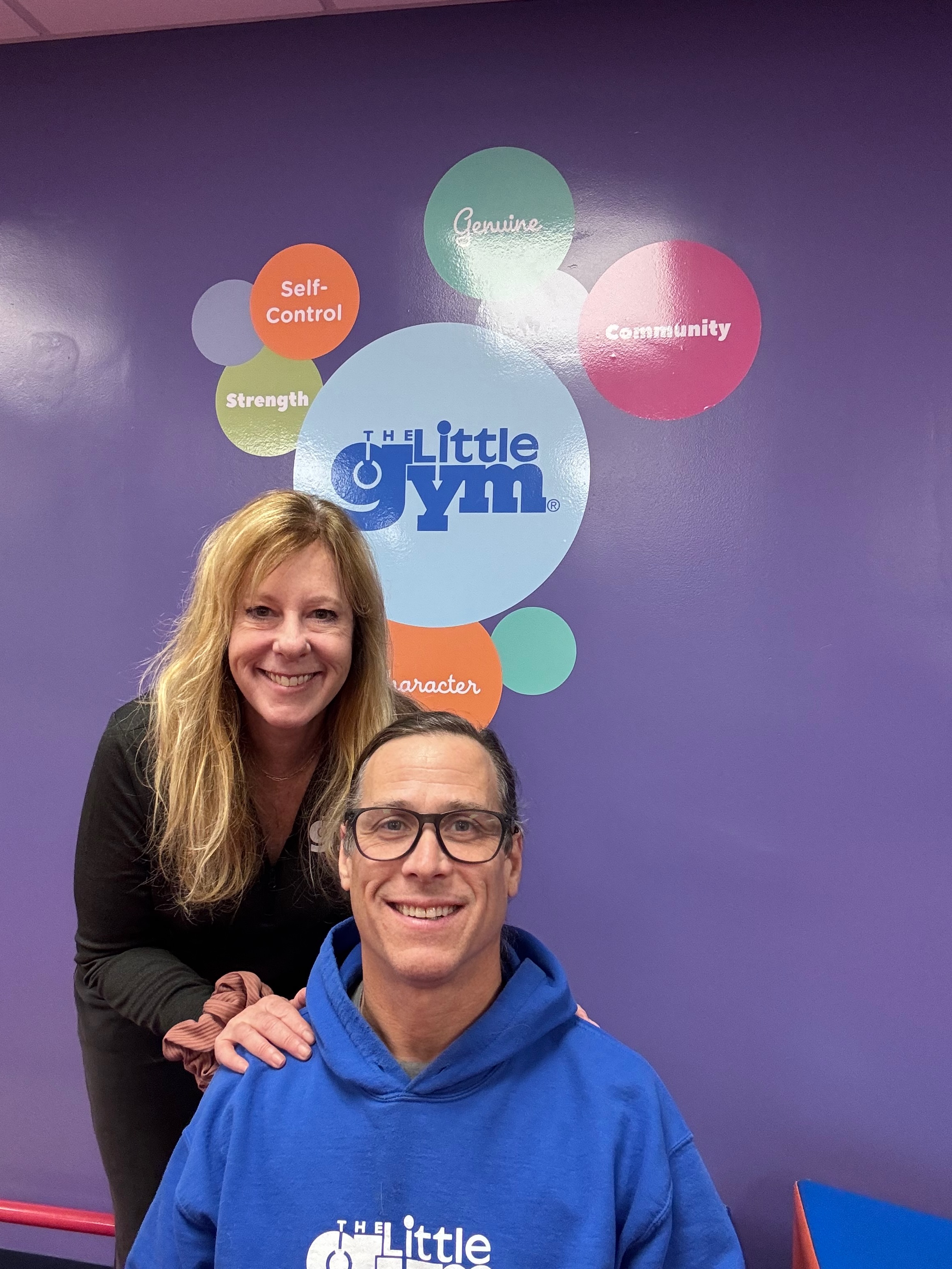 Chip and Amy Selley at The Little Gym of Danvers
